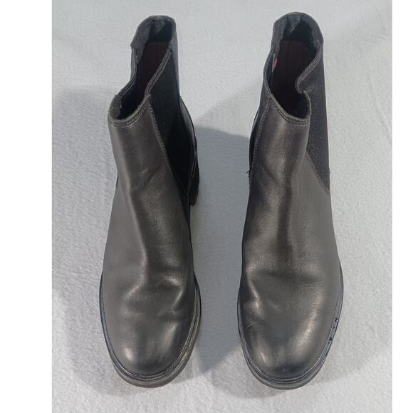 Timberland Women's Leather kori park Chelsea Ankle Boot with Lug Wedge Sole - Picture 1 of 8